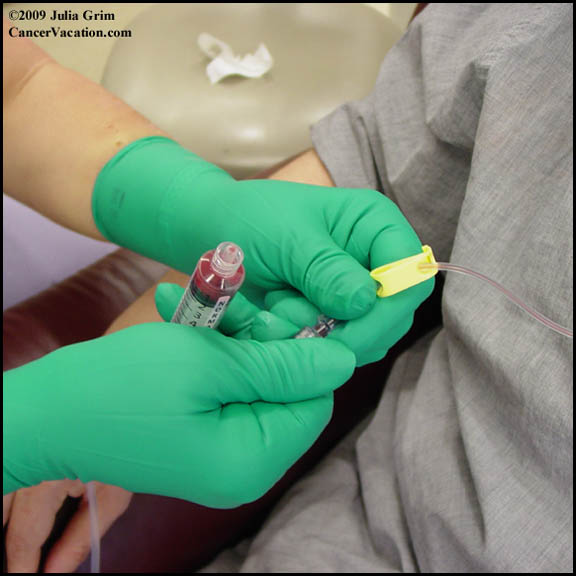 During my chemo...